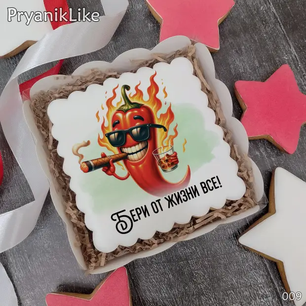 Пряник квадрат (10-10 см.)